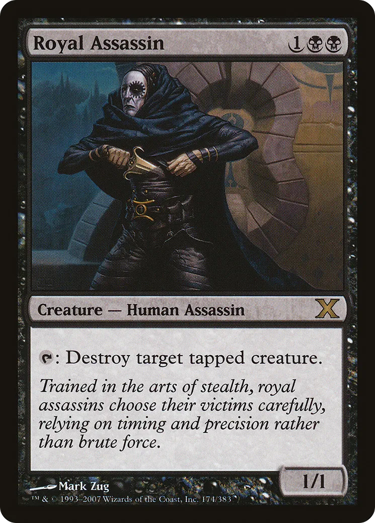 Royal Assassin — Tenth Edition — Magic: The Gathering