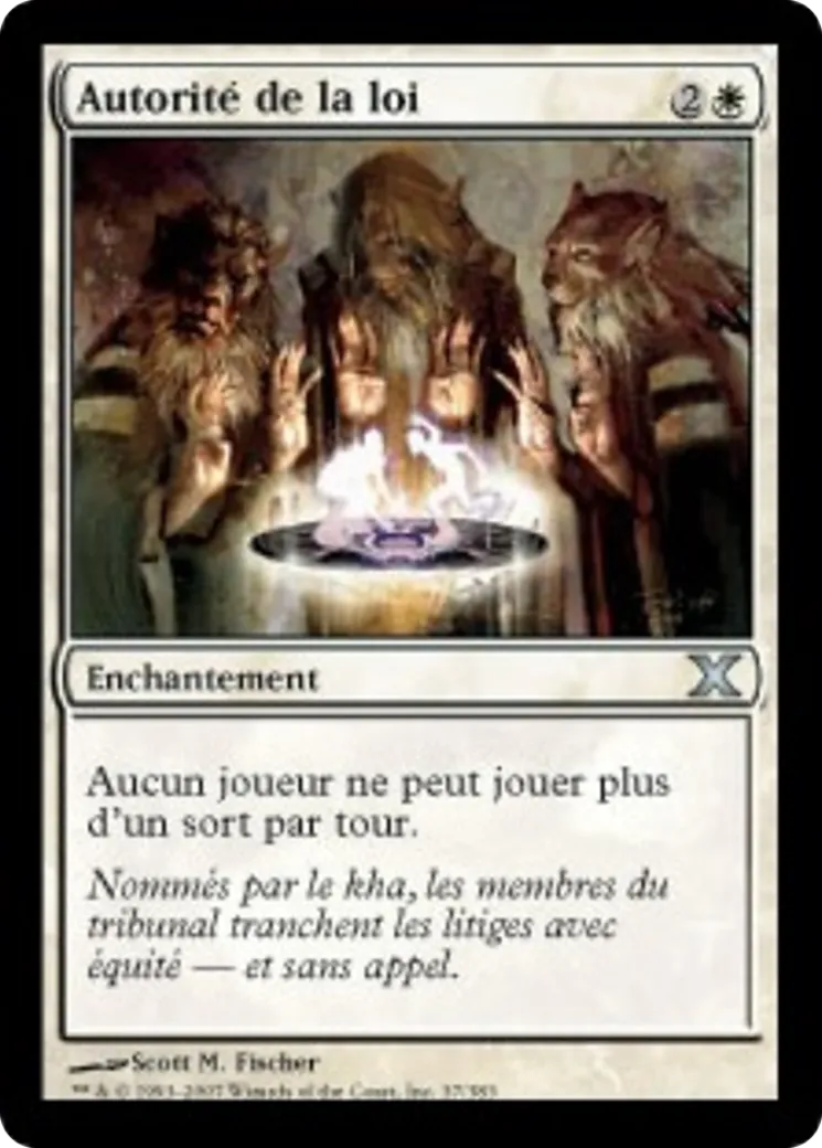 Autorité de la loi — Tenth Edition — Magic: The Gathering
