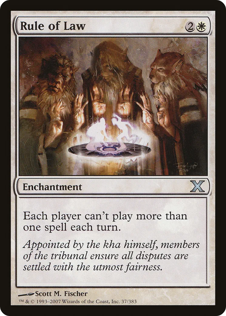 Rule of Law — Tenth Edition — Magic: The Gathering