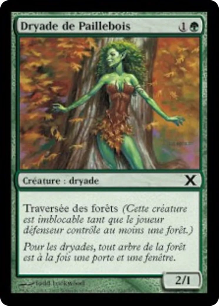 Dryade de Paillebois — Tenth Edition — Magic: The Gathering