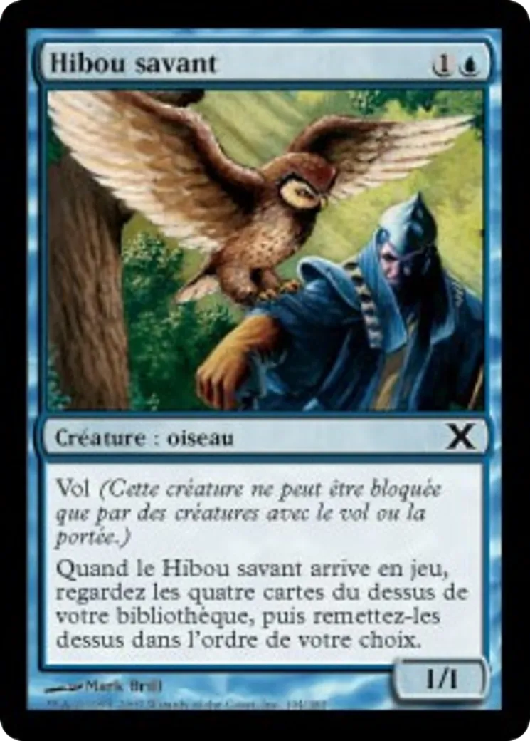 Hibou savant — Tenth Edition — Magic: The Gathering