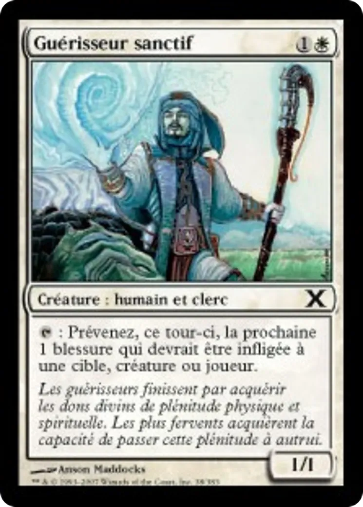 Guérisseur sanctif — Tenth Edition — Magic: The Gathering
