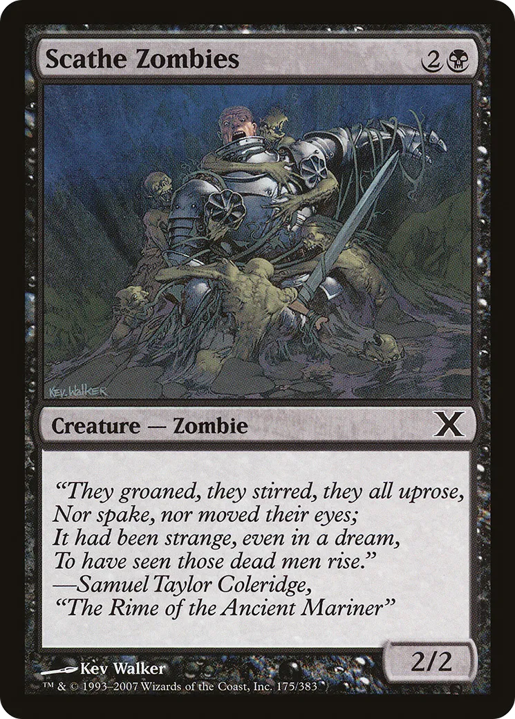 Zombies dévastateurs — Tenth Edition — Magic: The Gathering