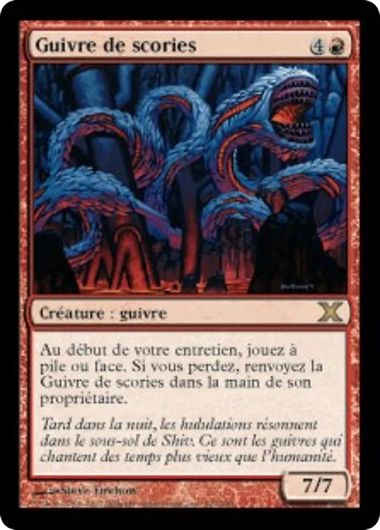 Guivre de scories — Tenth Edition — Magic: The Gathering