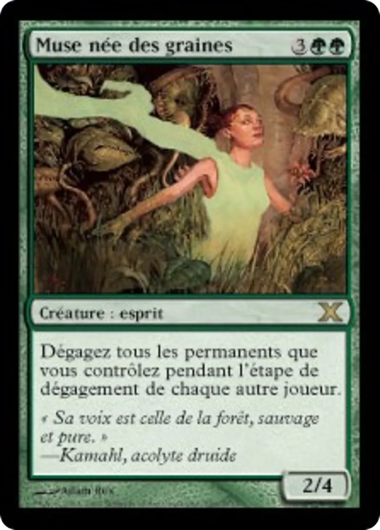 Muse née des graines — Tenth Edition — Magic: The Gathering