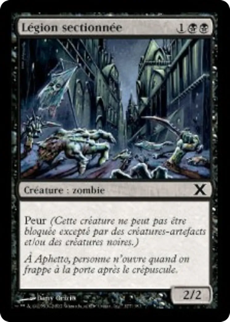 Légion sectionnée — Tenth Edition — Magic: The Gathering