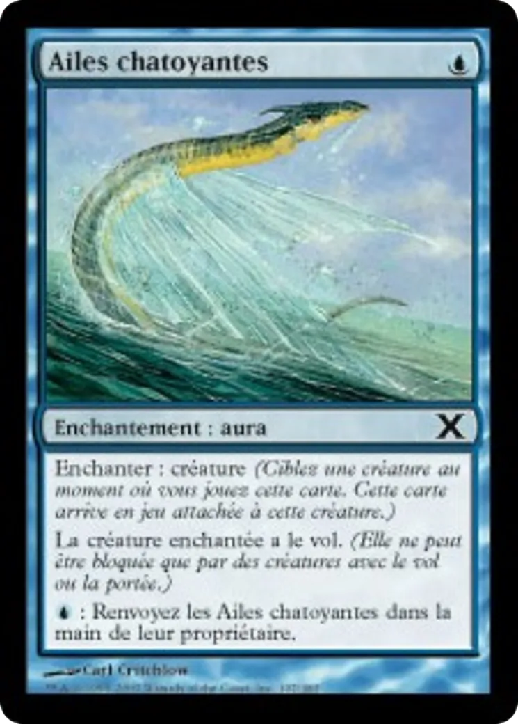 Ailes chatoyantes — Tenth Edition — Magic: The Gathering