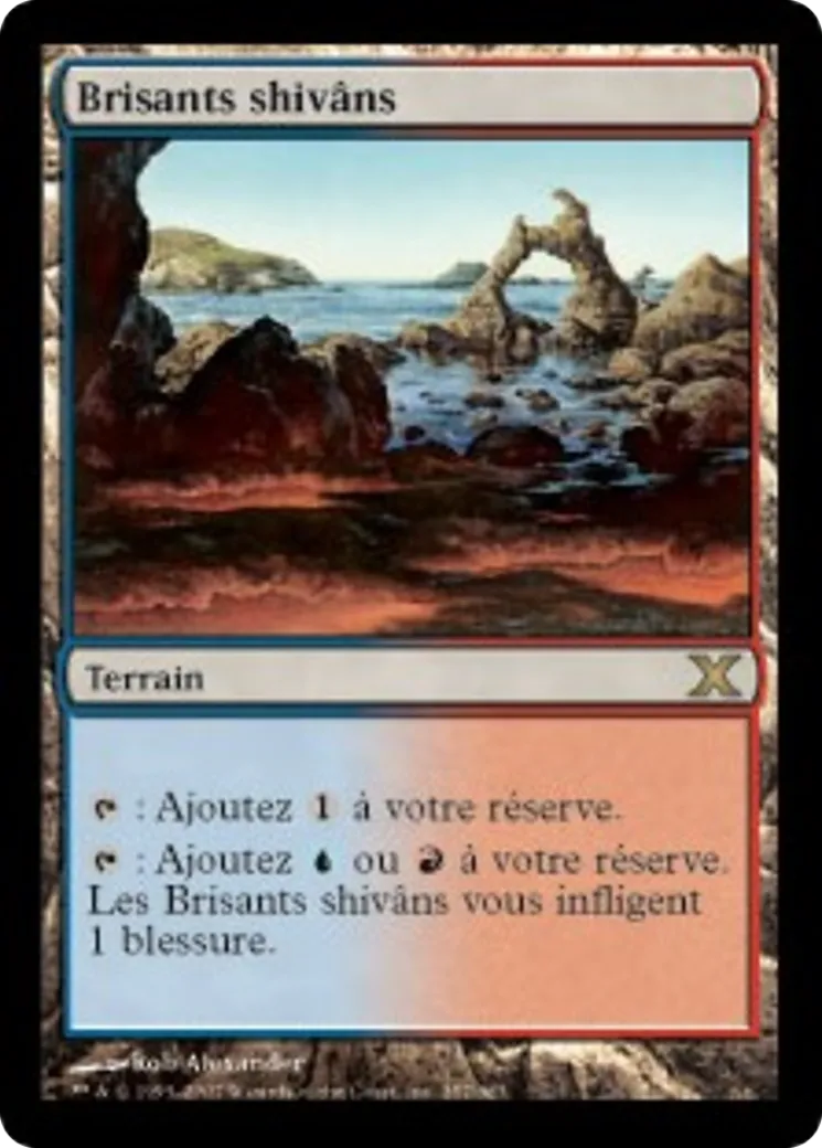 Brisants shivâns — Tenth Edition — Magic: The Gathering