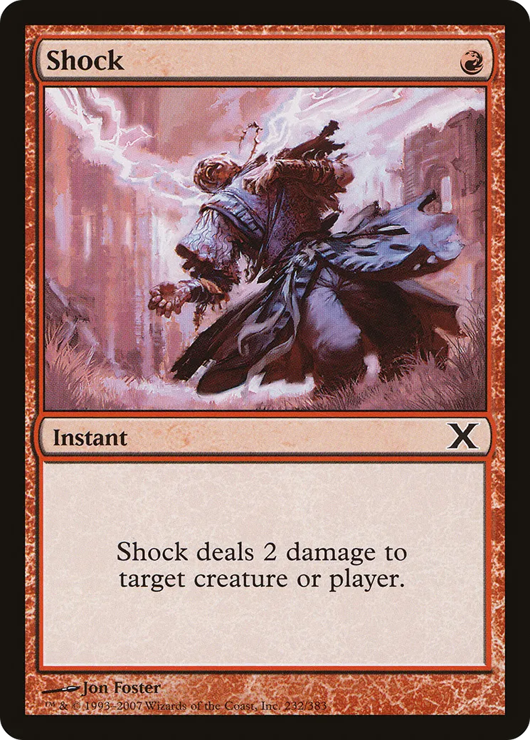 Shock — Tenth Edition — Magic: The Gathering