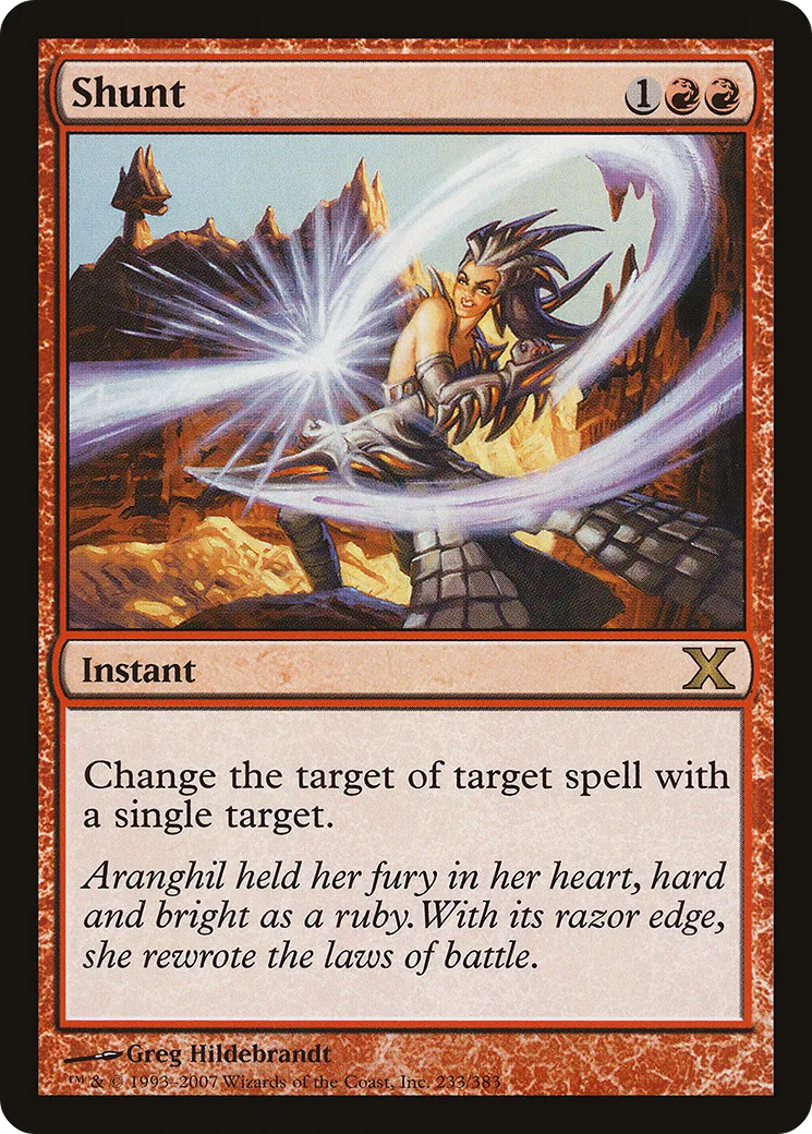 Shunt — Tenth Edition — Magic: The Gathering