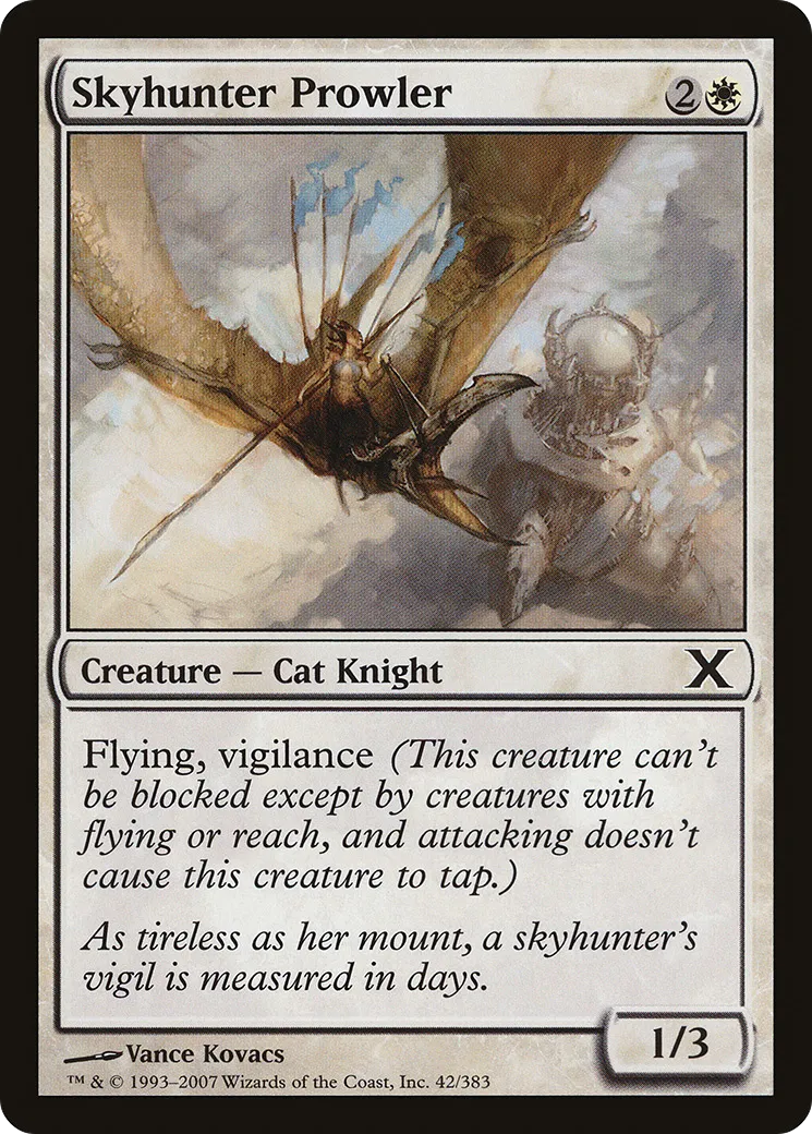 Skyhunter Prowler — Tenth Edition — Magic: The Gathering