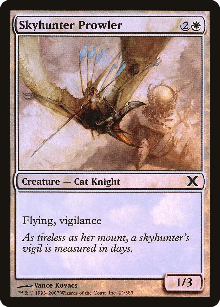 Skyhunter Prowler — Tenth Edition — Magic: The Gathering