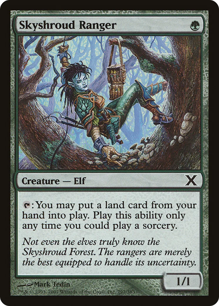 Skyshroud Ranger — Tenth Edition — Magic: The Gathering