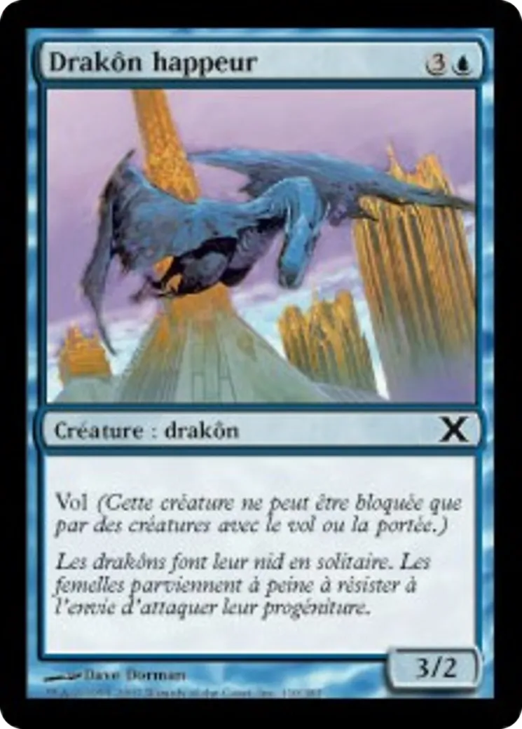 Drakôn happeur — Tenth Edition — Magic: The Gathering