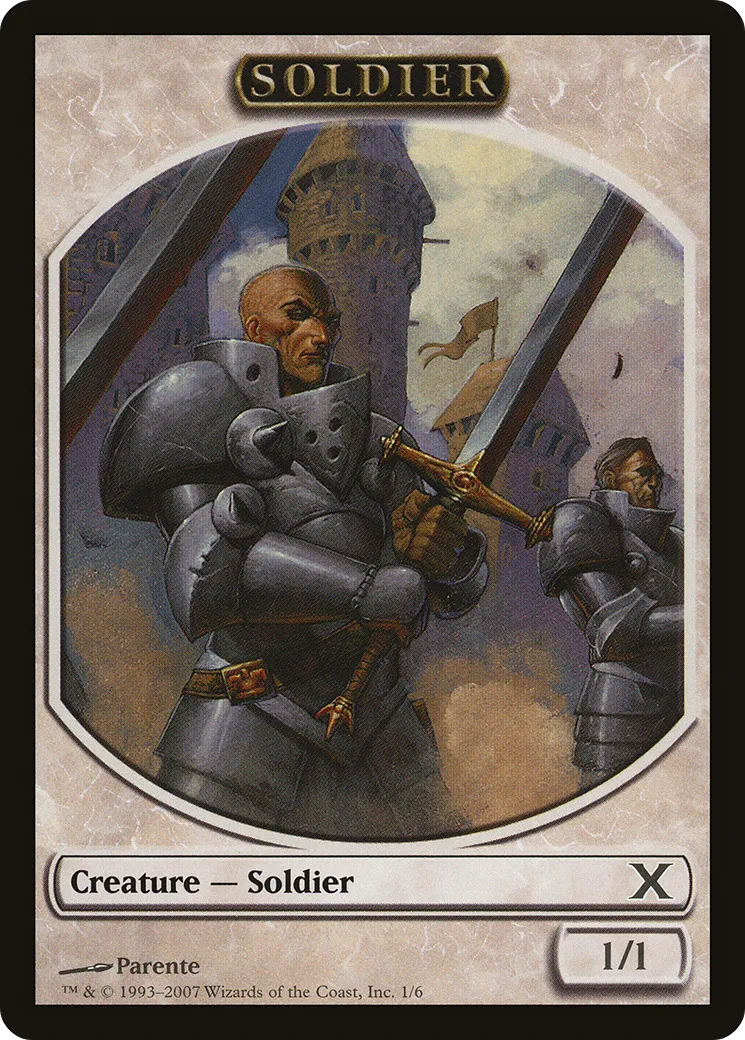 Soldier — Tenth Edition — Magic: The Gathering