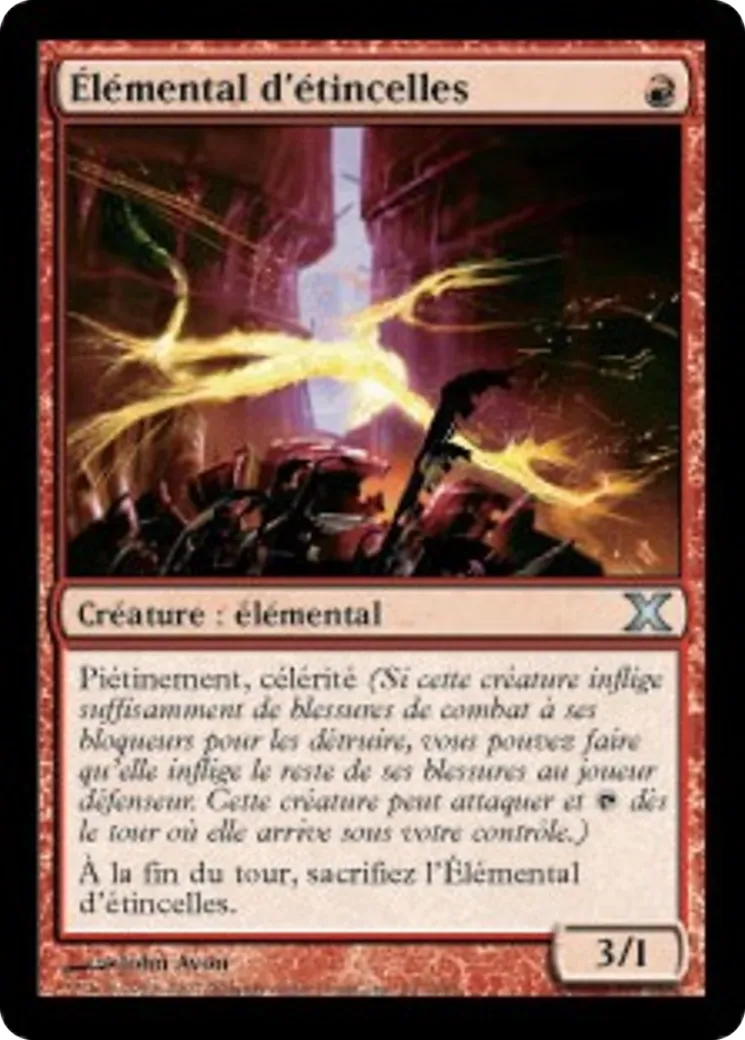 Élémental d'étincelles — Tenth Edition — Magic: The Gathering