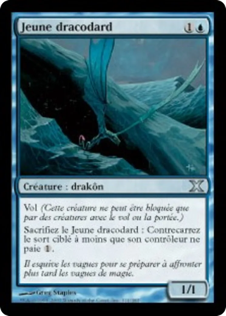 Jeune dracodard — Tenth Edition — Magic: The Gathering