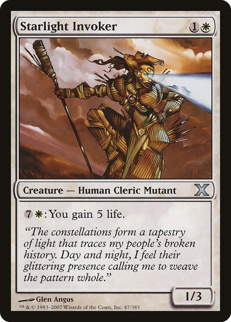 Starlight Invoker — Tenth Edition — Magic: The Gathering