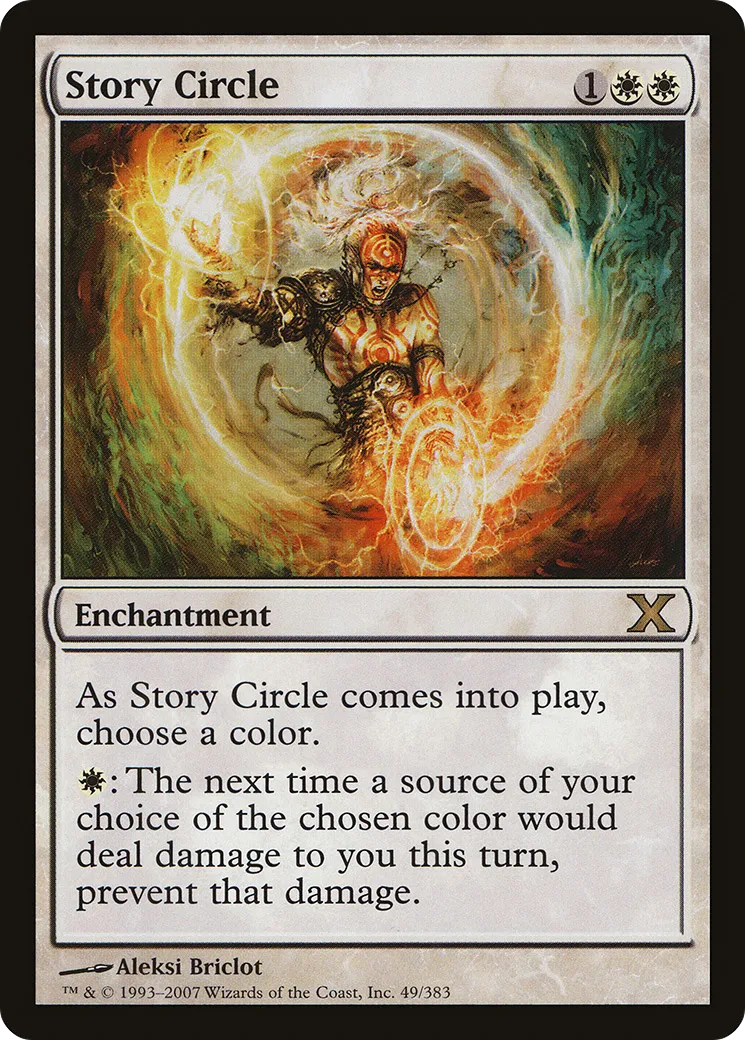 Story Circle — Tenth Edition — Magic: The Gathering