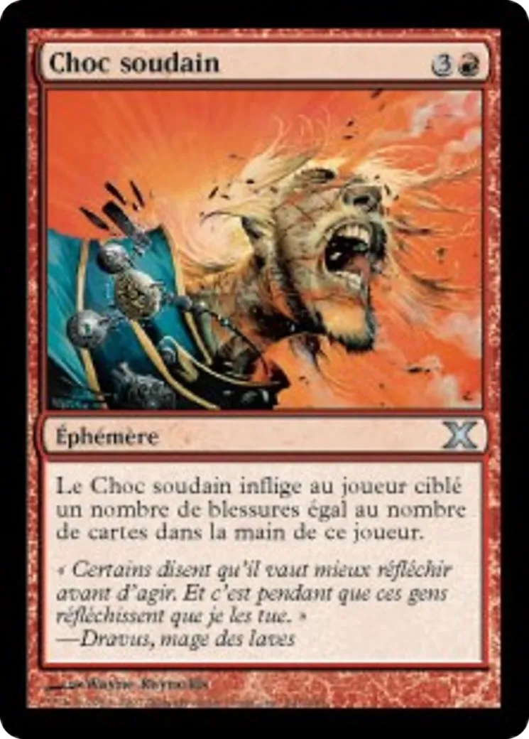 Choc soudain — Tenth Edition — Magic: The Gathering