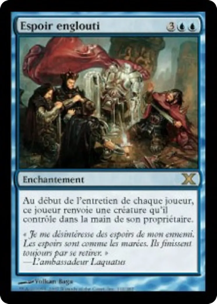 Espoir englouti — Tenth Edition — Magic: The Gathering