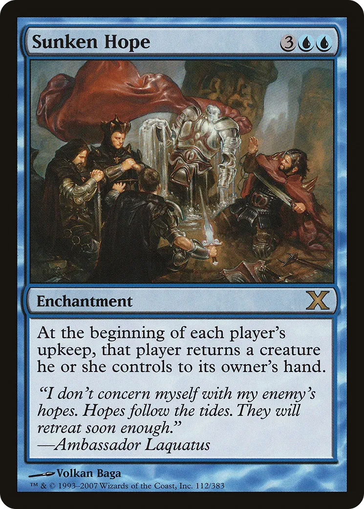 Espoir englouti — Tenth Edition — Magic: The Gathering