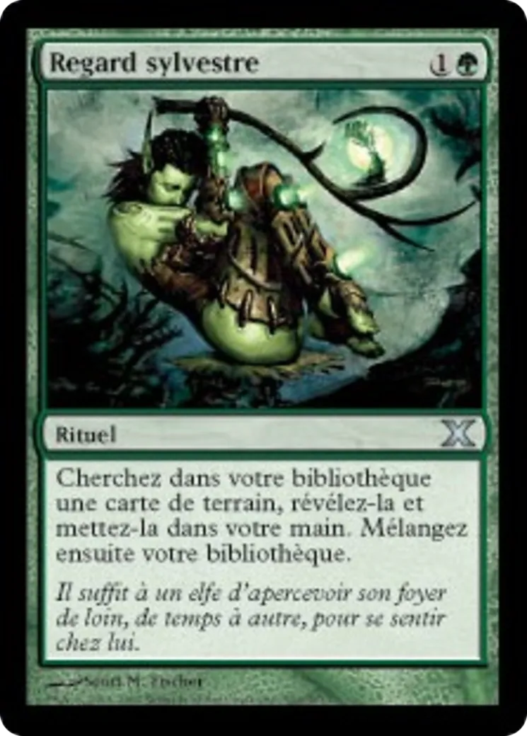 Regard sylvestre — Tenth Edition — Magic: The Gathering