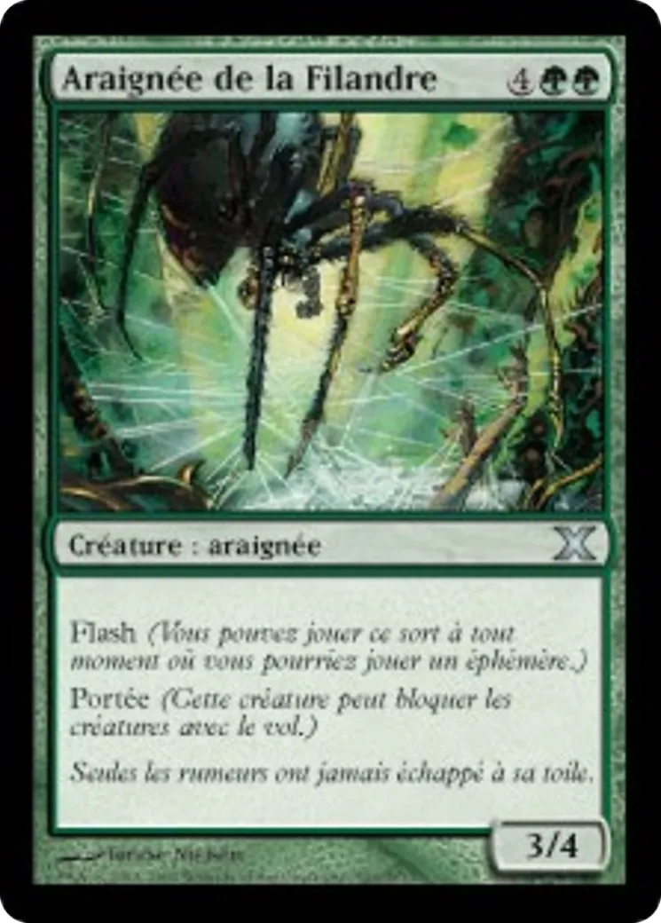 Araignée de la Filandre — Tenth Edition — Magic: The Gathering