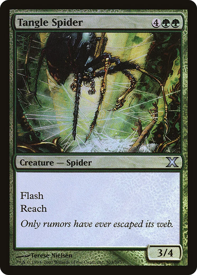 Tangle Spider — Tenth Edition — Magic: The Gathering