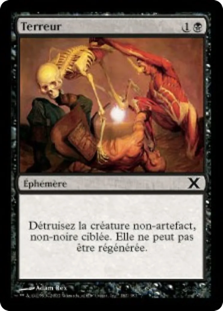 Terreur — Tenth Edition — Magic: The Gathering