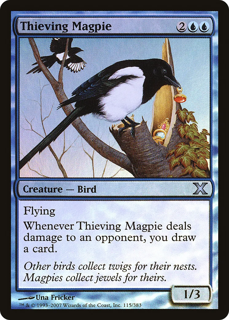 Thieving Magpie — Tenth Edition — Magic: The Gathering
