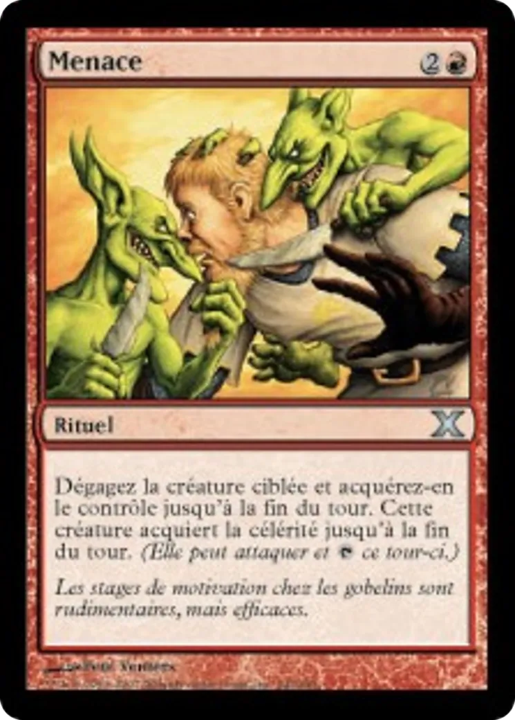 Menace — Tenth Edition — Magic: The Gathering