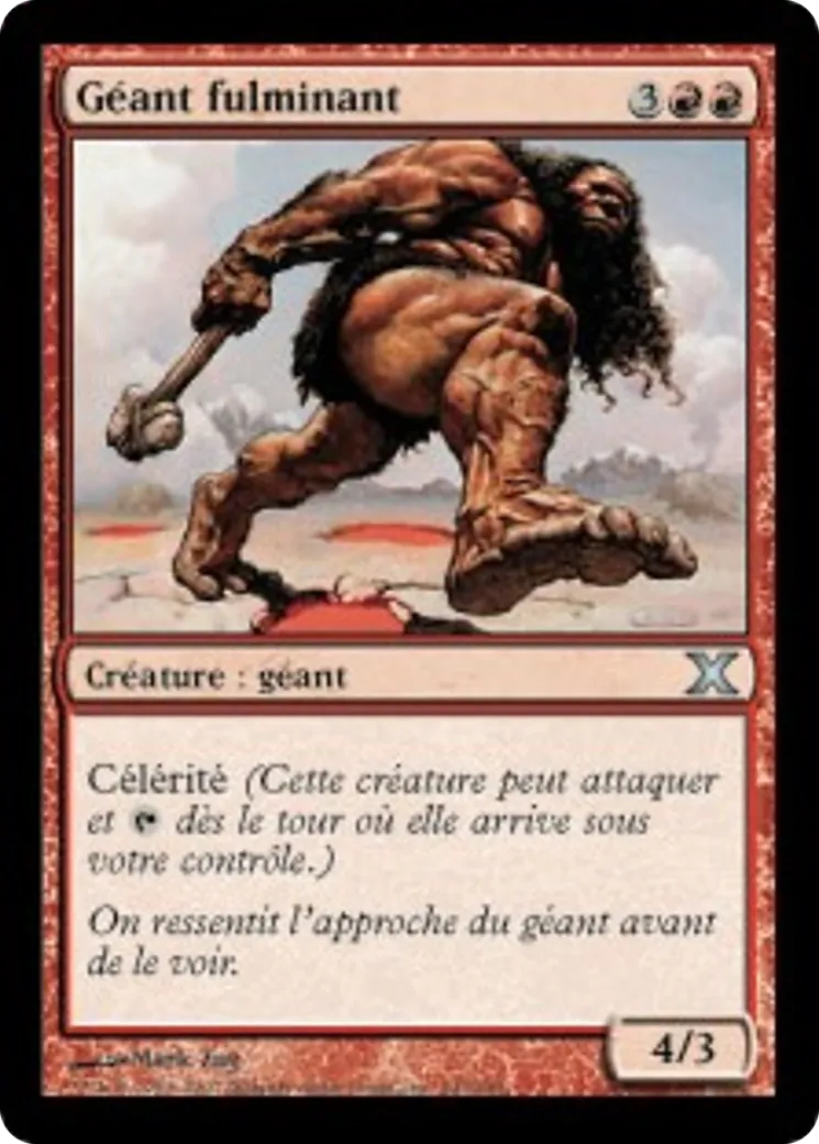 Géant fulminant — Tenth Edition — Magic: The Gathering