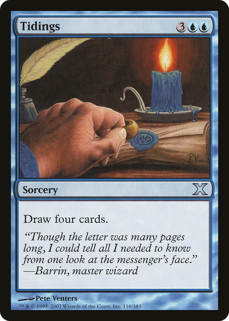 Tidings — Tenth Edition — Magic: The Gathering