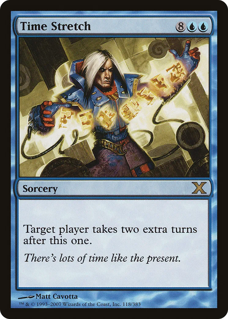 Time Stretch — Tenth Edition — Magic: The Gathering