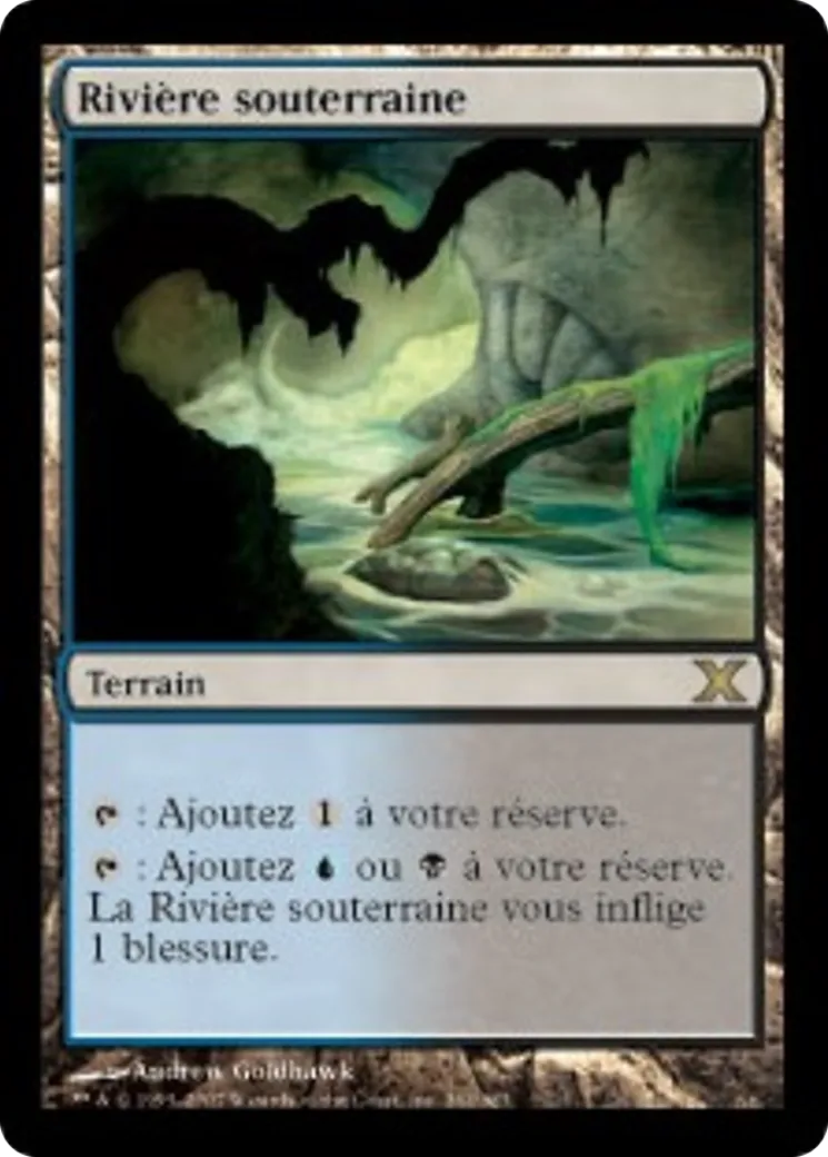 Rivière souterraine — Tenth Edition — Magic: The Gathering