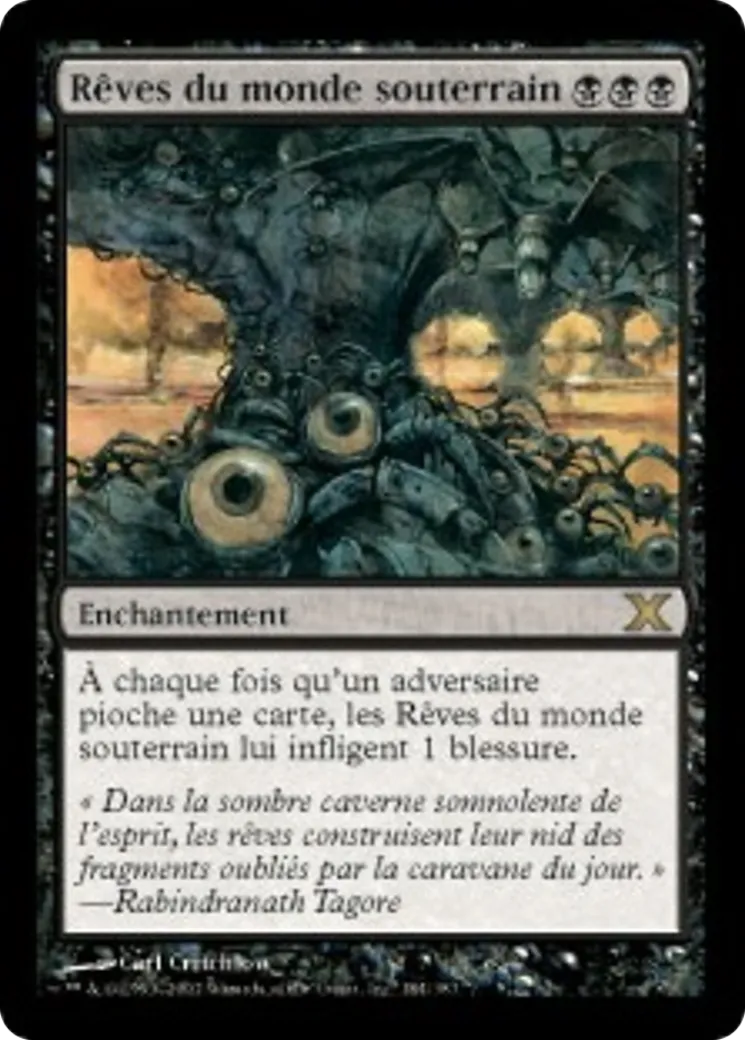 Rêves du monde souterrain — Tenth Edition — Magic: The Gathering