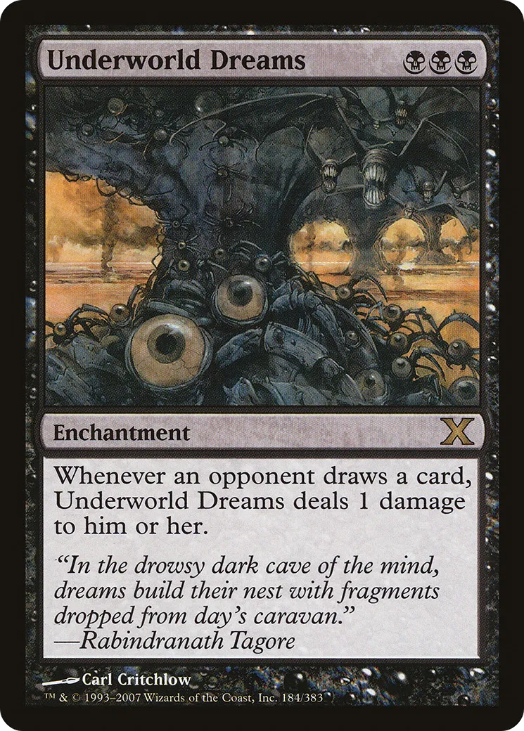 Underworld Dreams — Tenth Edition — Magic: The Gathering