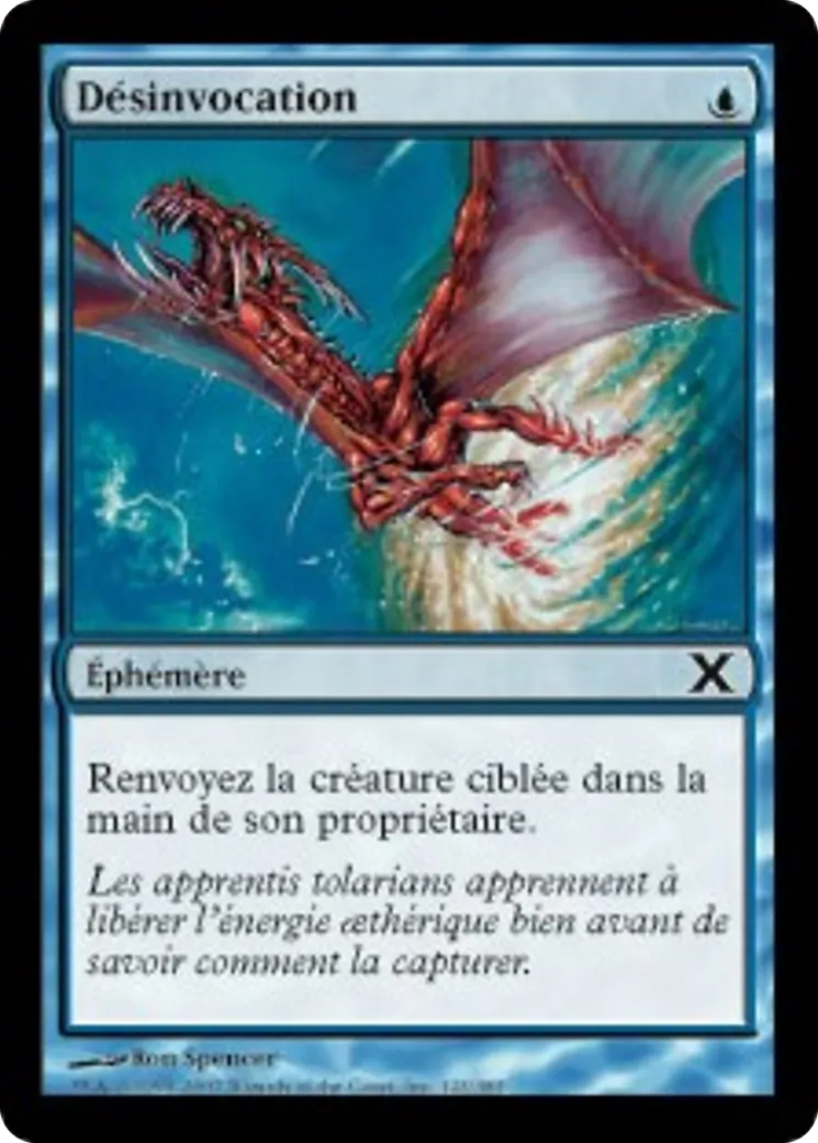 Désinvocation — Tenth Edition — Magic: The Gathering
