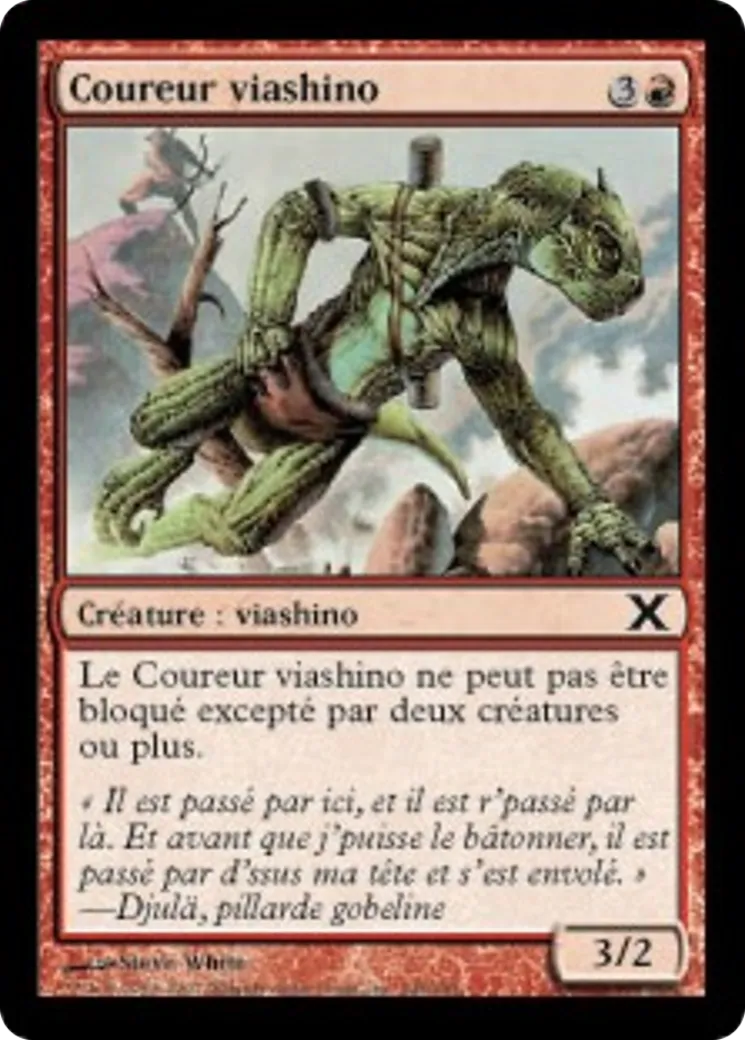 Coureur viashino — Tenth Edition — Magic: The Gathering