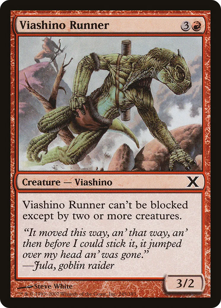 Coureur viashino — Tenth Edition — Magic: The Gathering