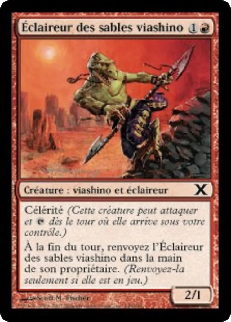 Éclaireur des sables viashino — Tenth Edition — Magic: The Gathering