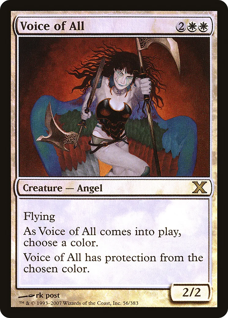 Voice of All — Tenth Edition — Magic: The Gathering