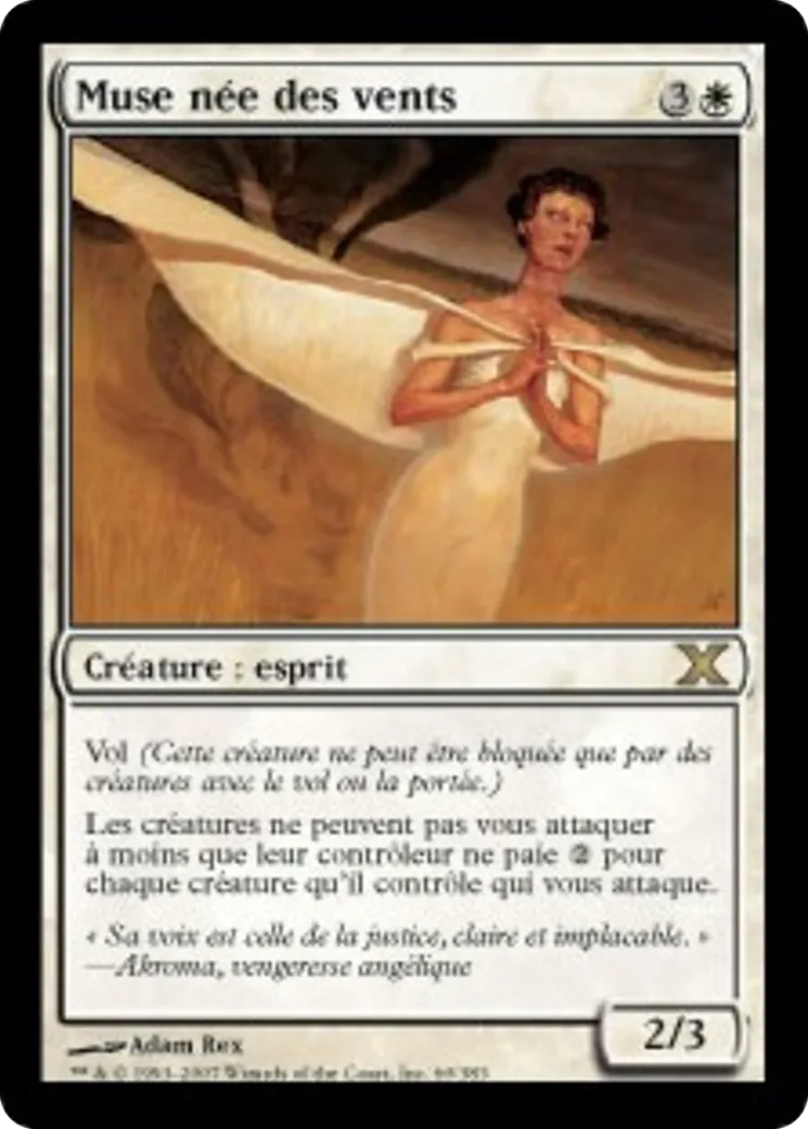 Muse née des vents — Tenth Edition — Magic: The Gathering