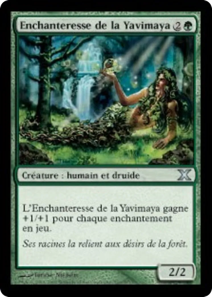 Enchanteresse de la Yavimaya — Tenth Edition — Magic: The Gathering