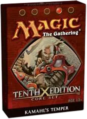 Tenth Edition Theme Deck Kamahls Temper — Tenth Edition — Magic: The Gathering