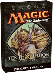 Tenth Edition Theme Deck Evincars Tyranny — Tenth Edition — Magic: The Gathering