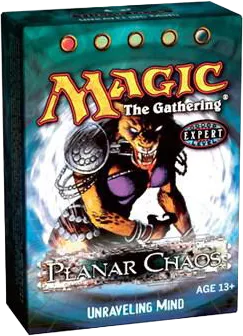 Planar Chaos Theme Deck Unraveling Mind — Planar Chaos — Magic: The Gathering