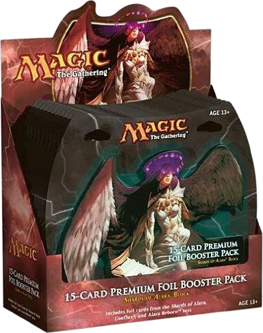 Display Premium Foil Shards of Alara — Shards of Alara — Magic: The Gathering
