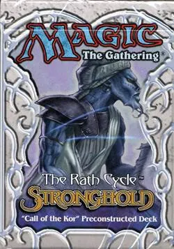 Theme Deck Stronghold – Call of the Kor — Stronghold — Magic: The Gathering